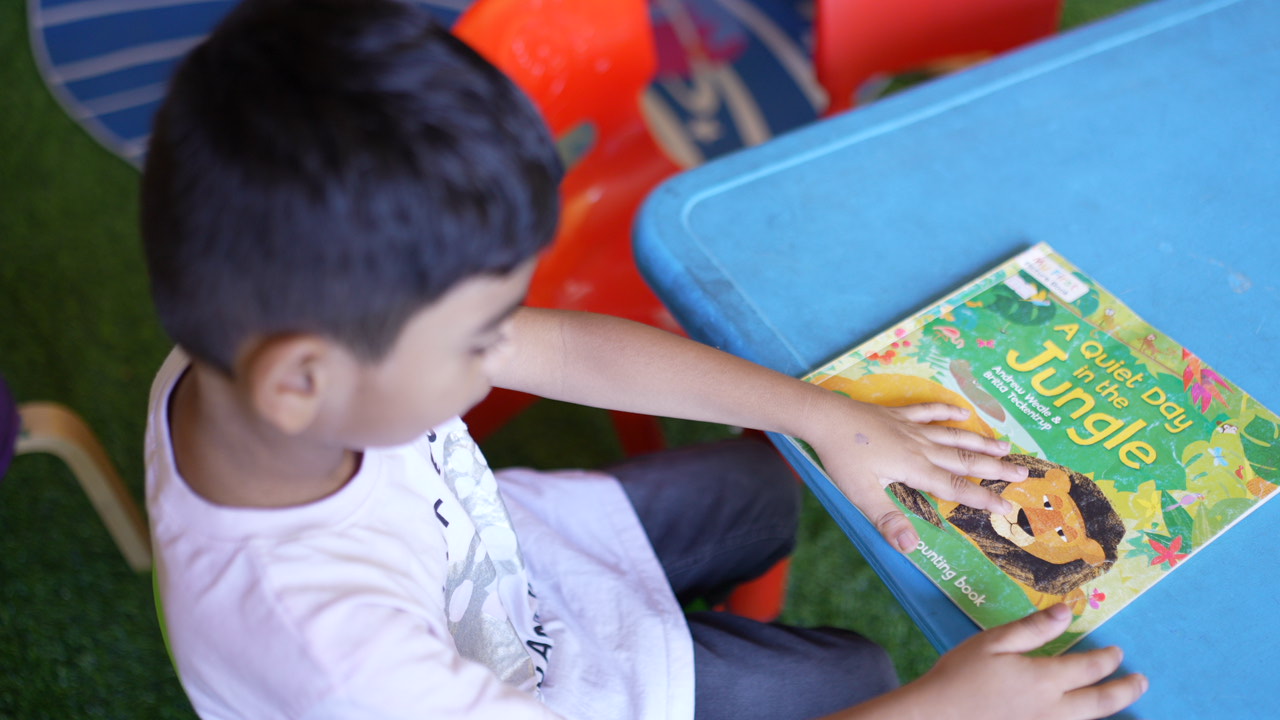 Senior KG Classroom in Pragathi Nagar